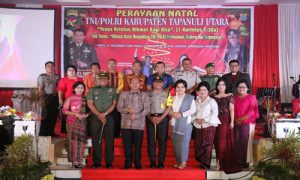 Perayaan Natal Bersama TNI Dan Polri Di Taput