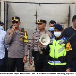 Polres Taput Lakukan Olah TKP Kebakaran Pasar Onan Tarutung