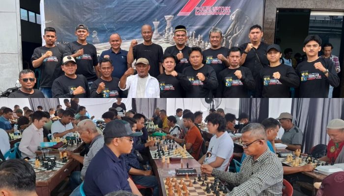 ‎HUT Bhayangkara ke-79, Harian Posmetro Medan Gelar Turnamen Catur