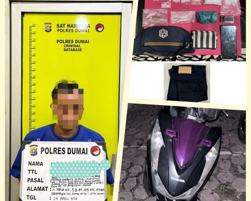 Polres Dumai Kembali Berhasil Ungkap Kasus Peredaran Narkotika