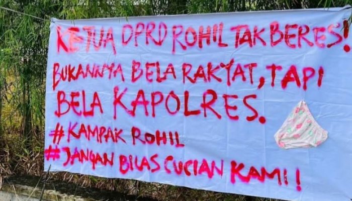 KAMPAK Rohil Desak Pencopotan Kapolres Rokan Hilir